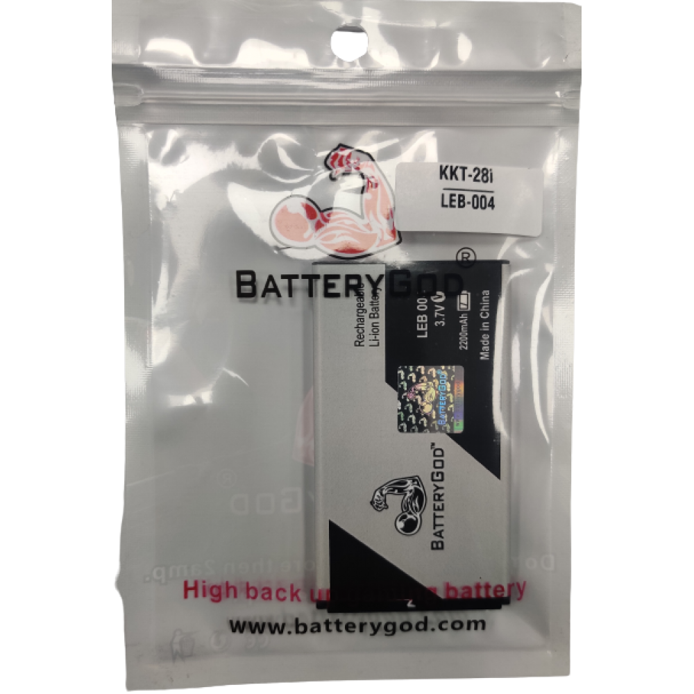  BATTERYGOD Full Capacity Proper 2200 mAh  Battery for Lava KKT-28i / LEB-004