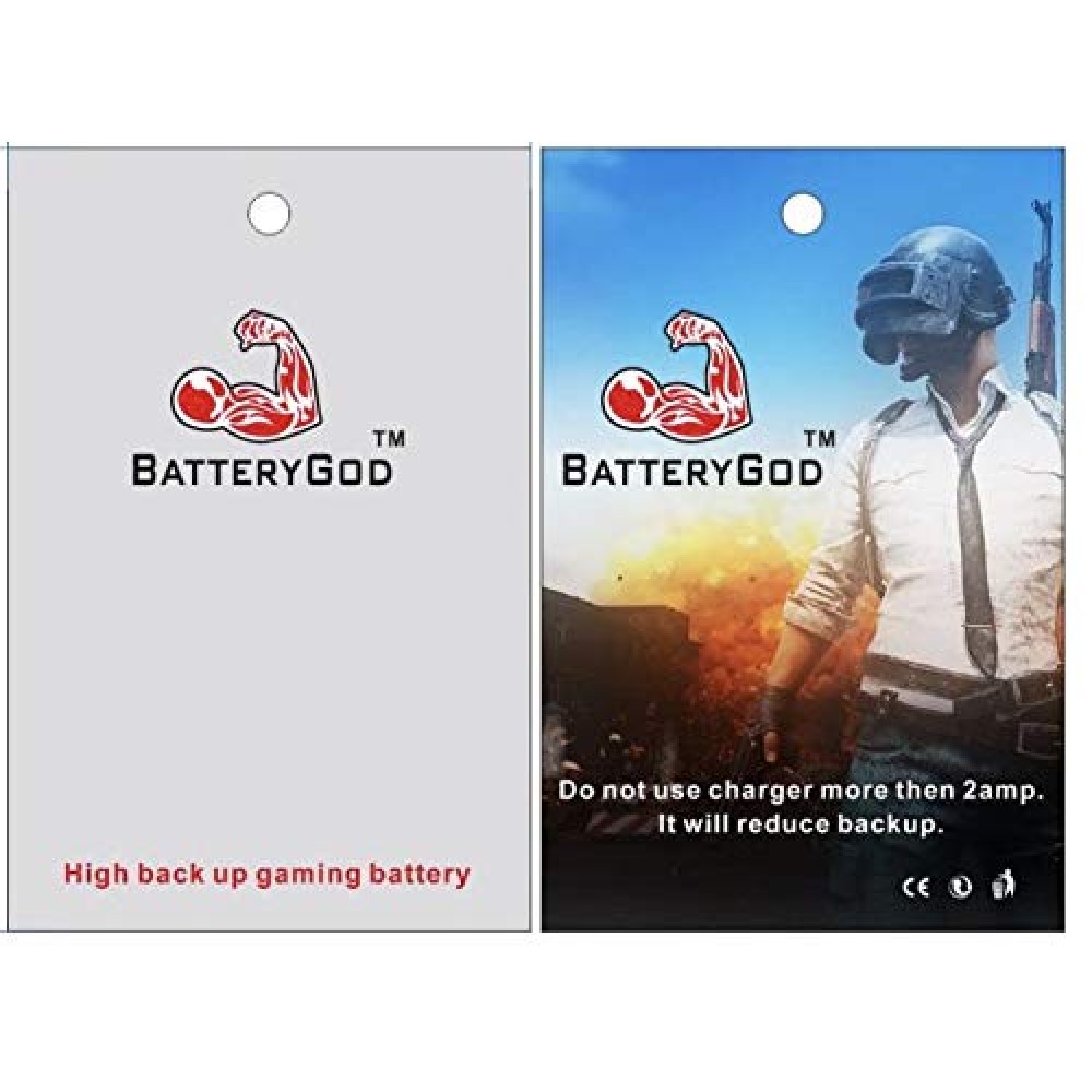 BATTERYGOD Full Capacity Proper 3200 mAh battery for Oppo F3 / F5 / A77 / BLP631 / BLP-631