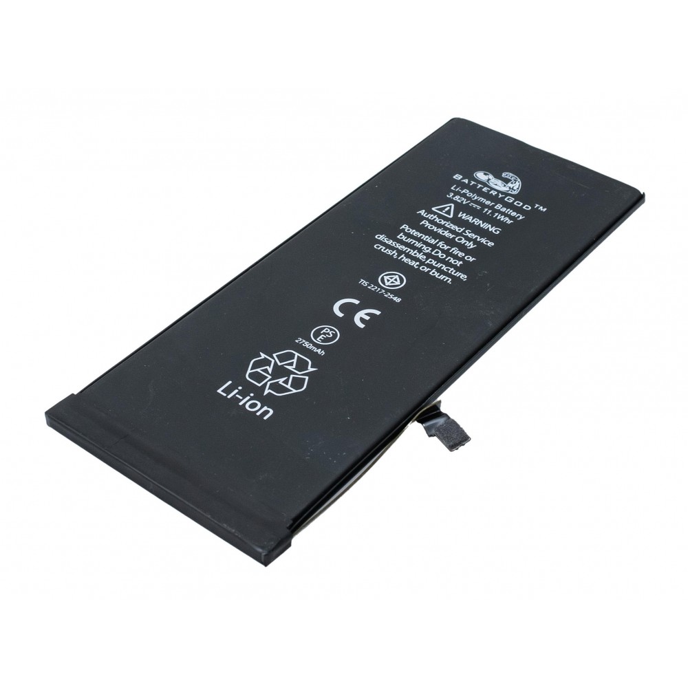 BATTERYGOD Full Capacity Proper 2750 mAh Mobile Battery for iPhone 6S Plus / 6S+