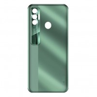 BATTERYGOD Mobile Phone Back Panel For Tecno Spark 7 Pro (black/green)