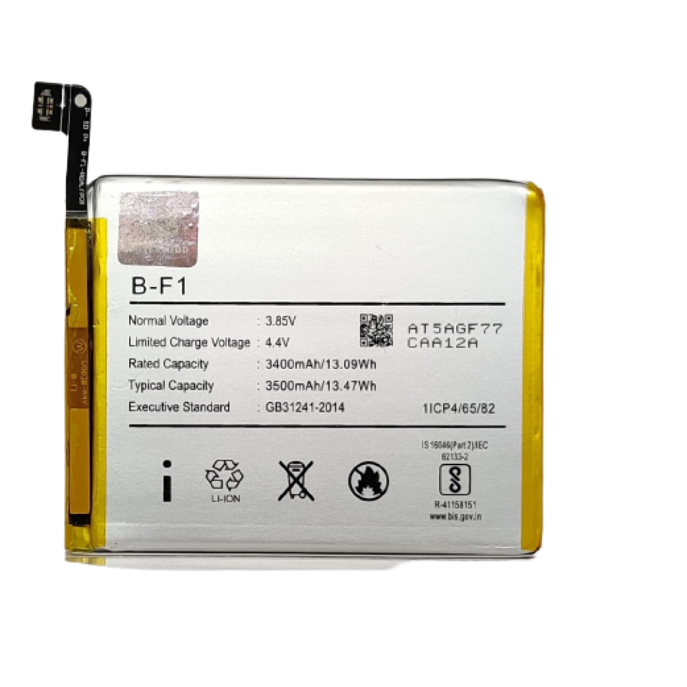 BATTERYGOD Full Capacity Proper 3500 mAh Battery For Vivo X23 /  V1809A / V186A / V1809T / BF1 / B-F1 