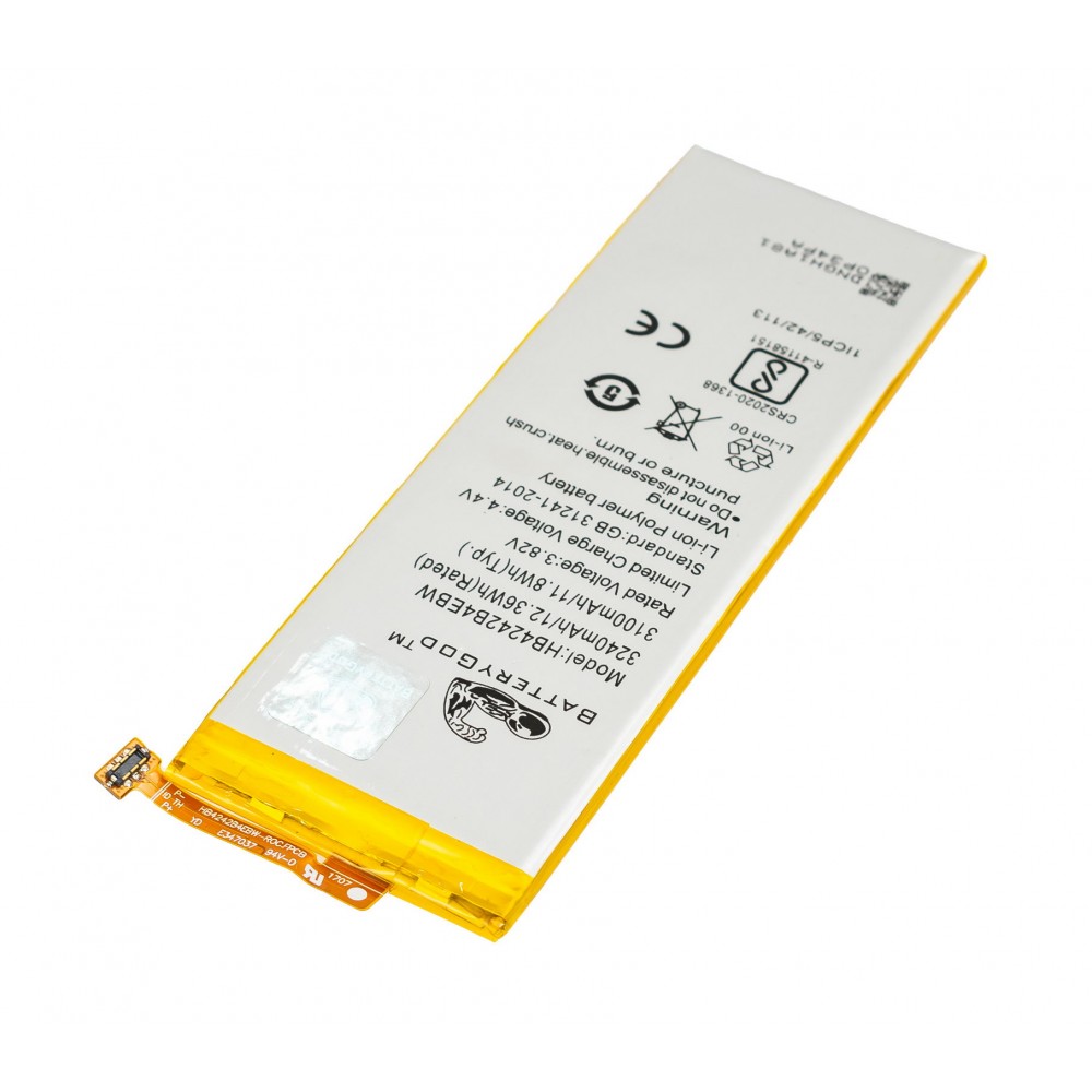 BATTERYGOD Full Capacity Proper 3240 mAh Battery For Huawei Honor 6 / H60-L01 / H60-L02 / H60-L11 / H60-L04 / Honor 4X / HB4242B4EBW