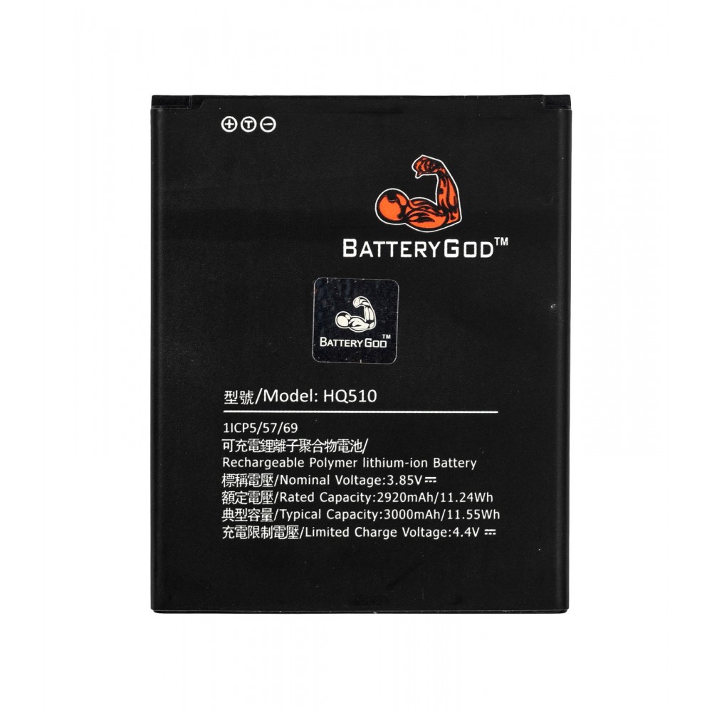 BATTERYGOD Full Capacity Proper 3000 mAh Battery For Nokia 2.2 / HQ510