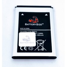 BATTERYGOD Full Capacity Proper 800 mAh Compatible Battery for Samsung Guru X200 / GT-E1200Y / C512 / X208 / 1258 / 1250 / S3030 / E3100 / S5150 / X210 / X160 / S208 / F519 / AB463446BN