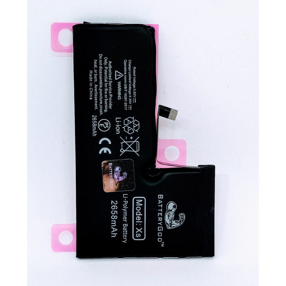 BATTERYGOD Full Capacity Proper 2658 mAh Mobile Battery For Iphone XS / X-S