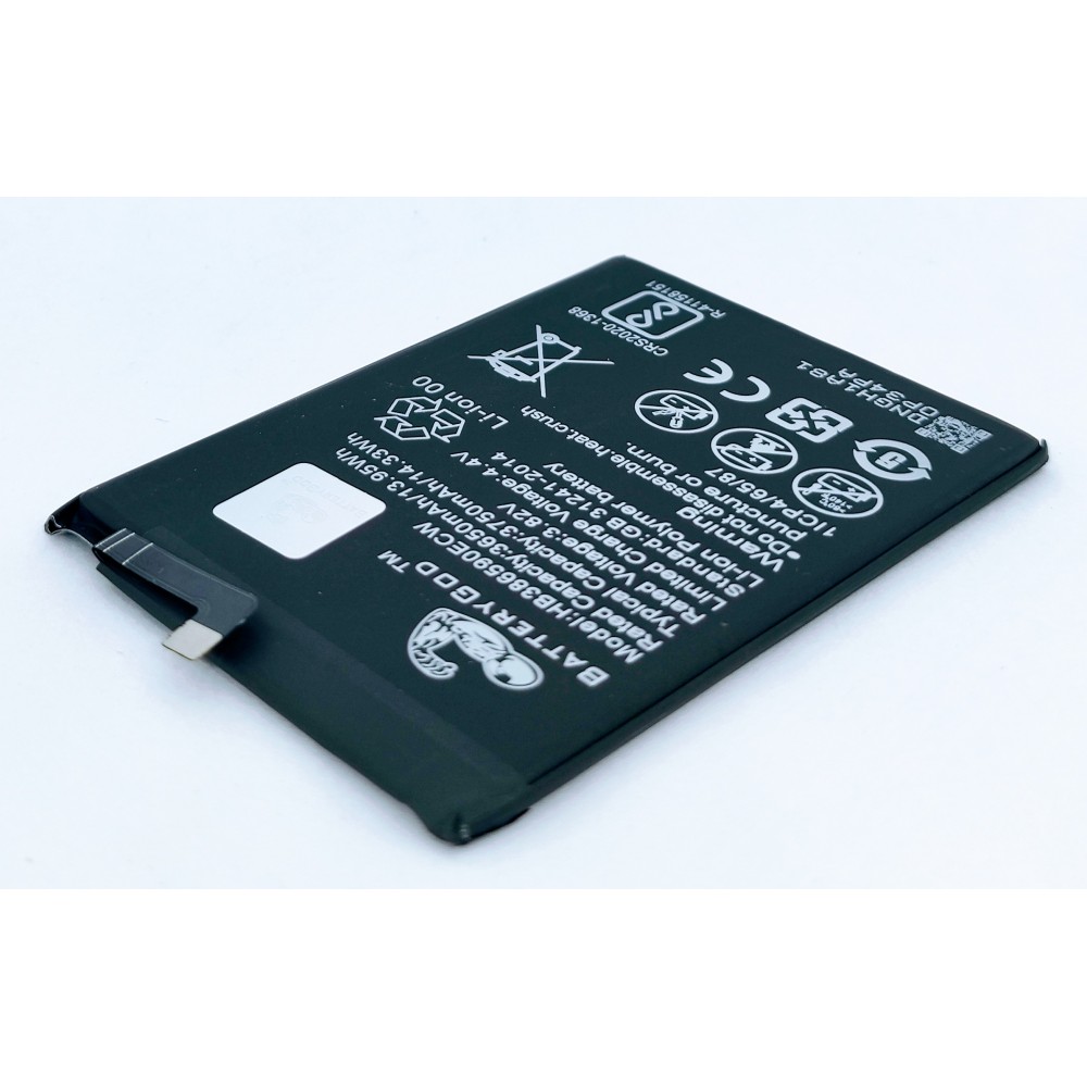 BATTERYGOD Full Capacity Proper 3750 mAh Mobile Battery For Huawei Honor 8X HB386590ECW