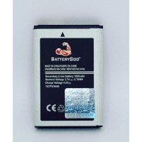 BATTERYGOD Full Capacity Proper 1000 mAh Battery For Samsung GURU B100 / B2100 / B100 / C3300K / C5212 / E1110 / I320 / M110 / L258 / HERO E2232 / METRO E2252 / AB463446BC