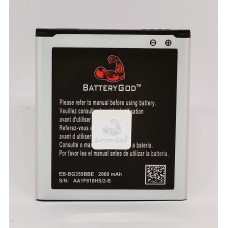 BATTERYGOD Full Capacity Proper 2000 mAh Battery for Samsung Galaxy Core 2 / Grand Quattro / i8552 / 8552 / G355 / i8530 / i869 / G355H / EB585157LU