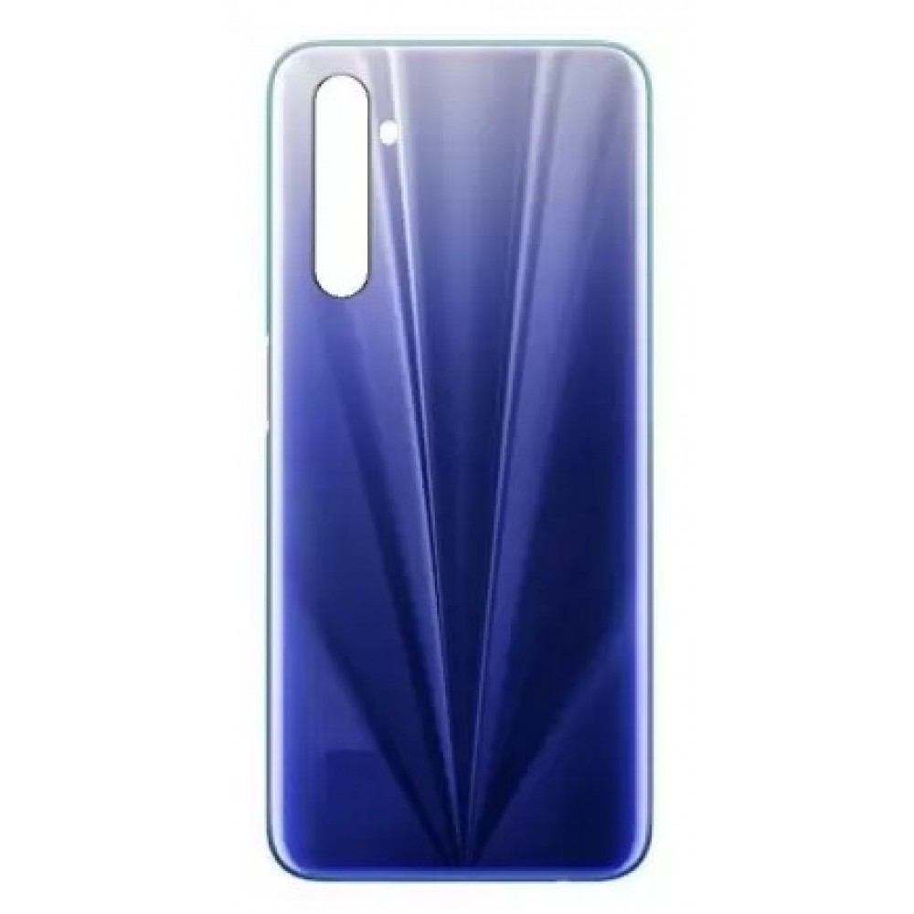 BATTERYGOD Mobile Phone Back Panel For Realme 6 (black/white/blue) BATTERYGOD Mobile Phone Back Panel For Realme 6 (black/white/blue)