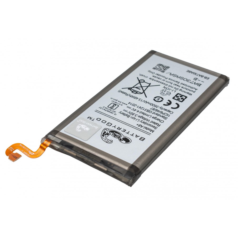 BATTERYGOD Full Capacity Battery 3500 mAh for Samsung Galaxy A8 PLUS / EB-BA730ABE