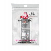 BATTERYGOD Full Capacity Proper 1860 mAh Battery for Samsung Galaxy Alpha G850 / SM-G850F / G850M / G850T / G850 / G8508S / G850Y / G850K / EB-BG850BBE