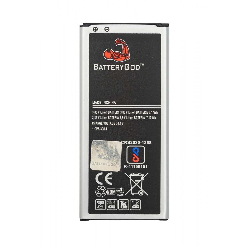 BATTERYGOD Full Capacity Proper 1860 mAh Battery for Samsung Galaxy Alpha G850 / SM-G850F / G850M / G850T / G850 / G8508S / G850Y / G850K / EB-BG850BBE