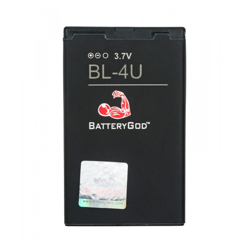 BATTERYGOD Full Capacity Proper 1350 mAh Battery For Nokia 3120 Classic / 5250 / 5330 / BL4U / BL-4U