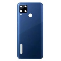 BATTERYGOD Mobile Phone Back Panel For Realme C15 (black/blue)