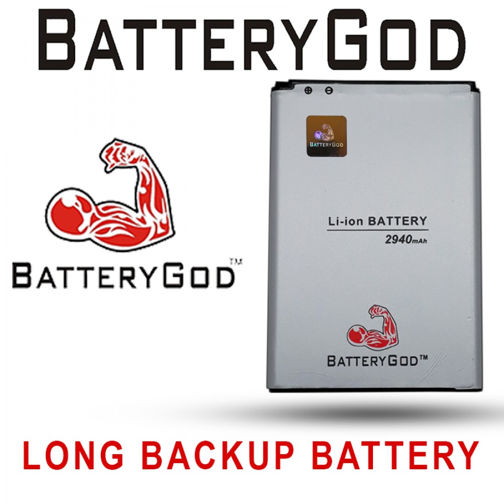 BATTERYGOD Full Capacity Proper 2940 mAh Battery For LG G3 / BL-53YH / BL53YH