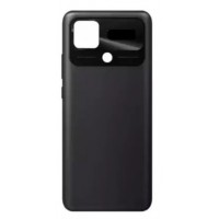 BATTERYGOD Mobile Phone Back Panel For Redmi Poco C40 (black/green/yellow)