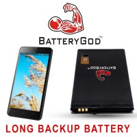 BATTERYGOD Full Capacity Proper 2250 mAh Battery For LYF Wind 6 / Wind 7 / RLC03A