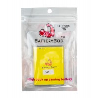BATTERYGOD Full Capacity Proper 1500 mAh Mobile Battery for Lephone W2 / BLF-PW2H / BLFPW2H