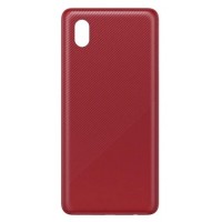 BATTERYGOD Mobile Phone Back Panel For Samsung M01/M01 Core (black/red/blue)