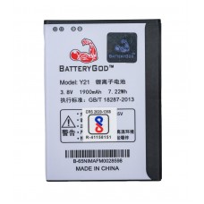 BATTERYGOD Full Capacity Proper 1900 mAh Battery For VIVO Y21 / Y21L / Y22 / Y25 / Y15 / BK-B-65