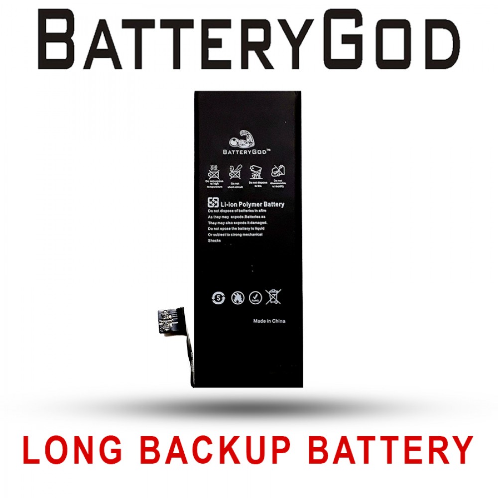 BATTERYGOD Full Capacity Proper 1624 mAh Battery For iPhone SE / 5SE